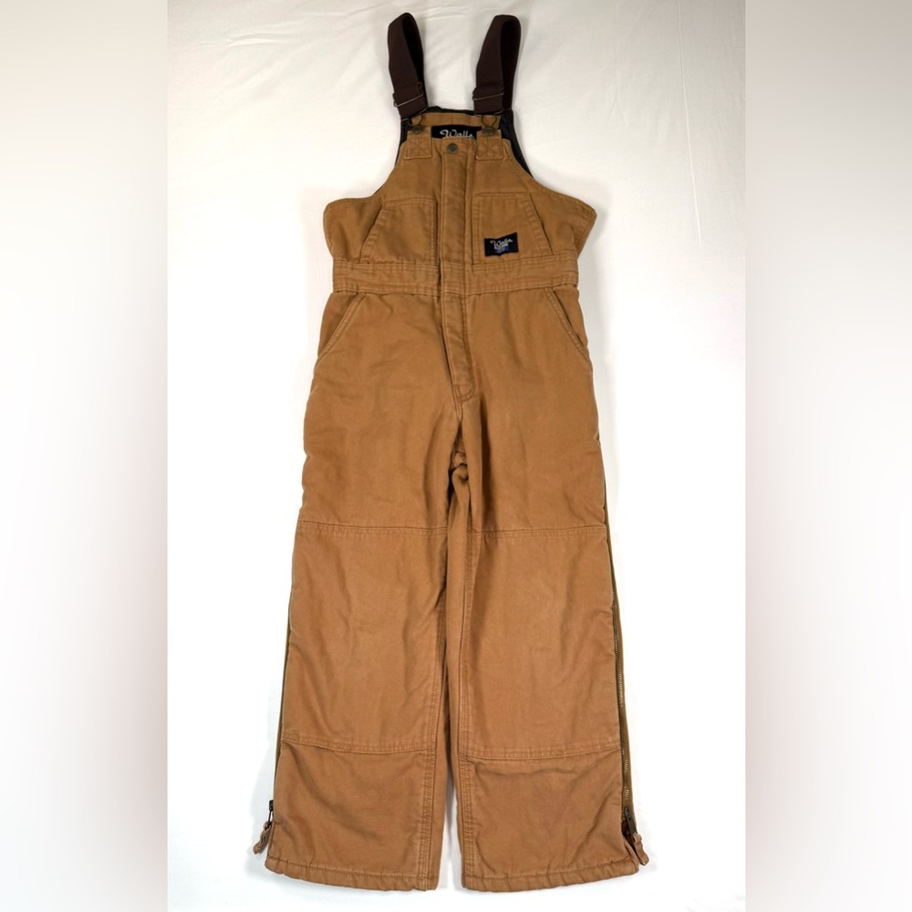 WALLS‎ Blizzard Pruf Insulated Duck Canvas Overalls Youth L 12-14 Ranch Workwear